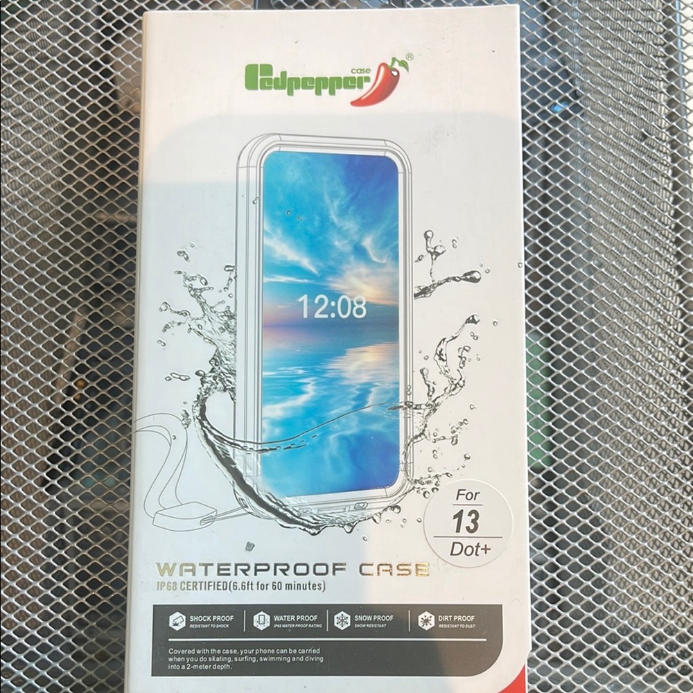 White Waterproof Phone Case for Ultimate Protection